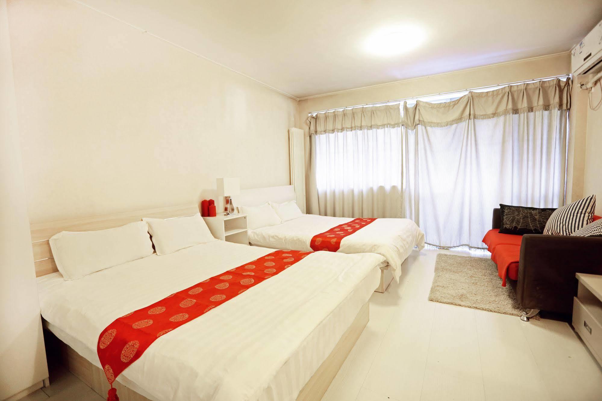 Yiyang City Center Apartment Peking Exterior foto