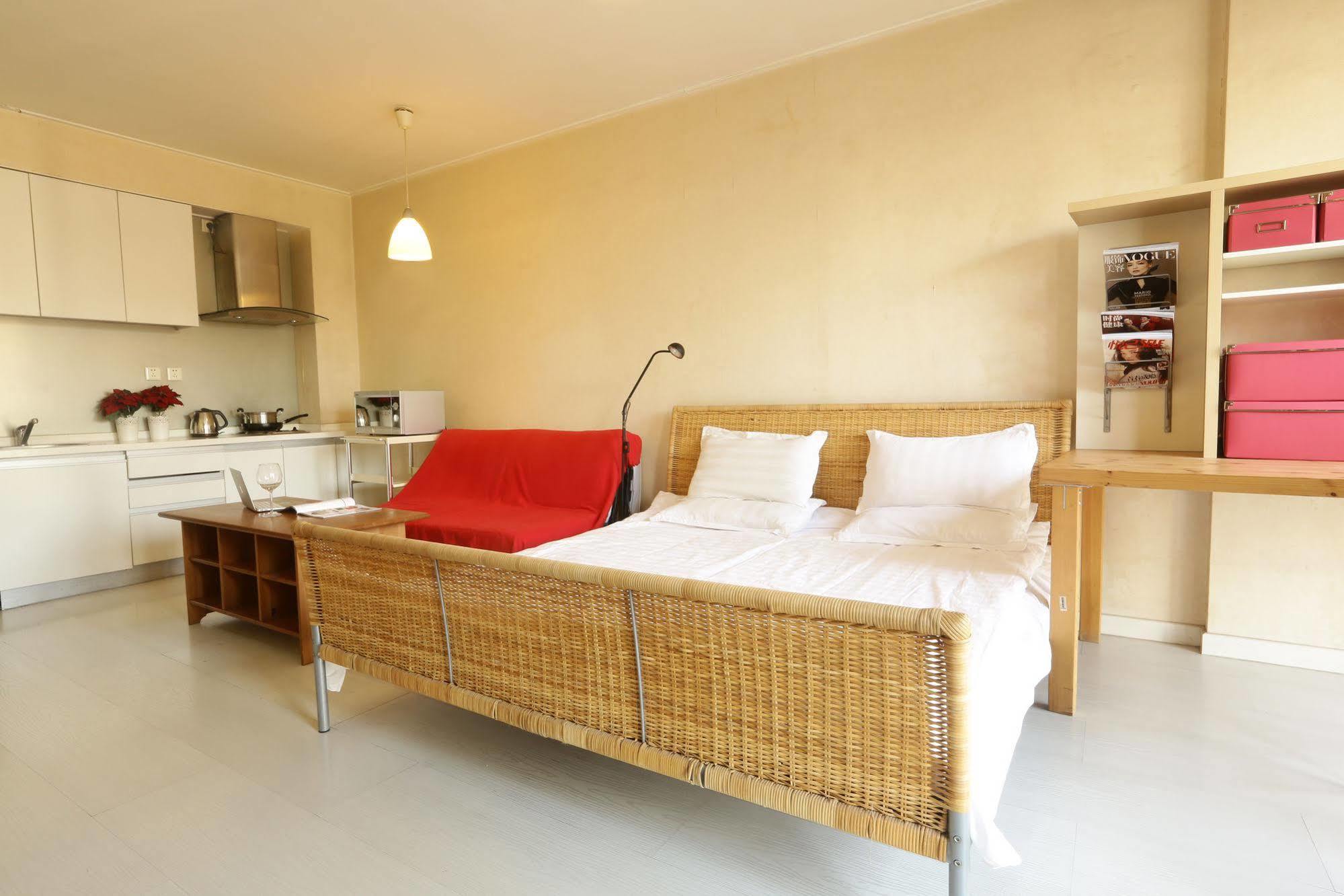 Yiyang City Center Apartment Peking Exterior foto