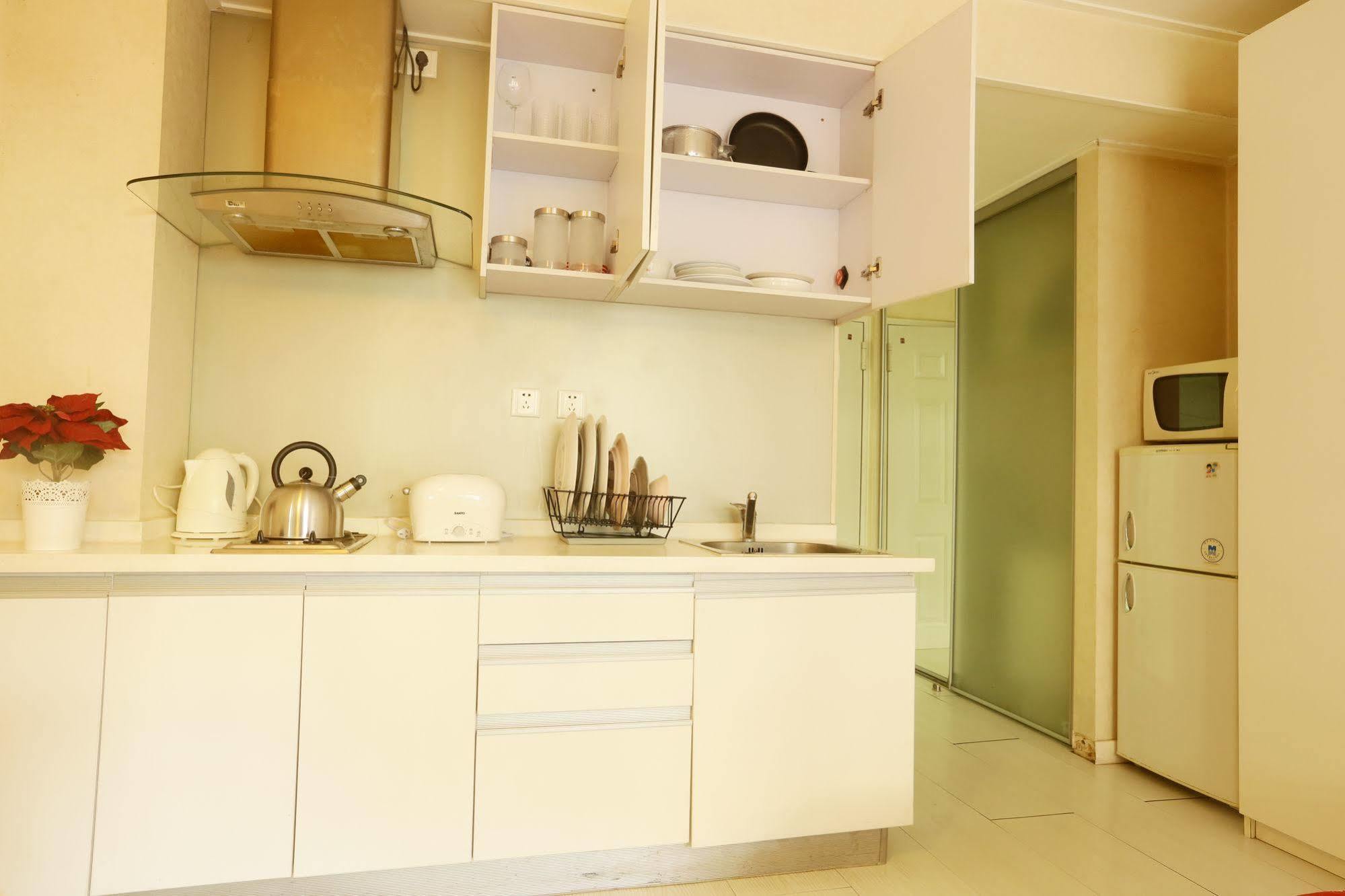 Yiyang City Center Apartment Peking Exterior foto