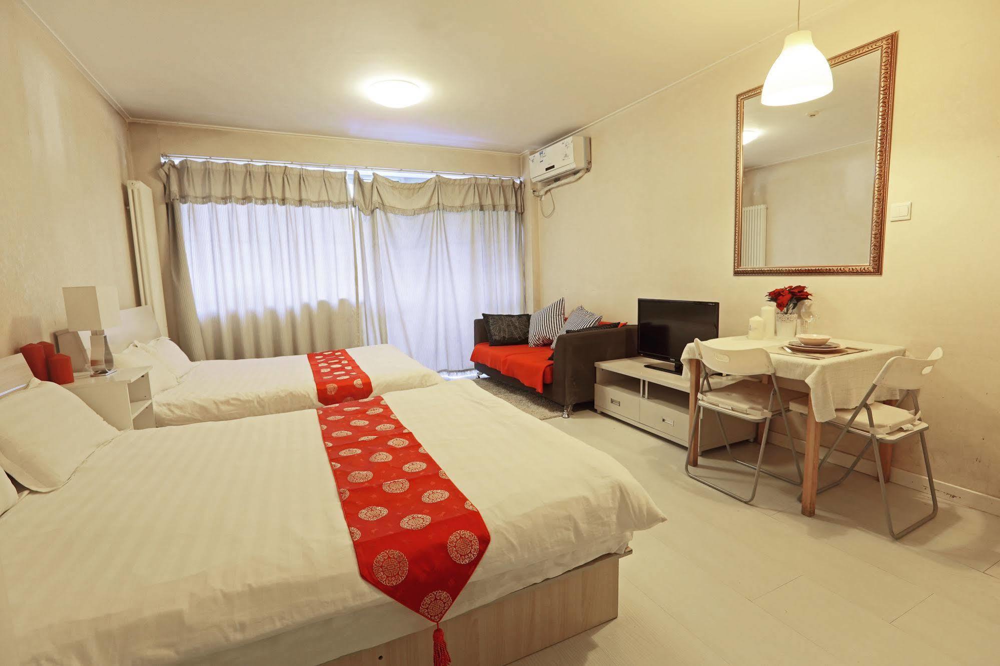 Yiyang City Center Apartment Peking Exterior foto